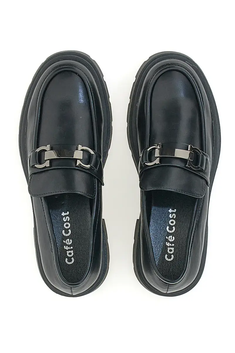 CAFE' COST Mocassini Nero 3400644 miniatura 5