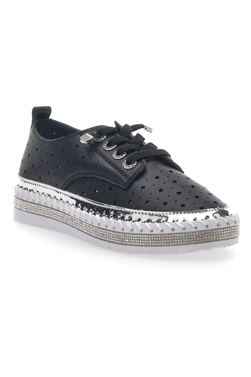 CAFE' COST Scarpe stringate Nero 3544219 miniatura 2