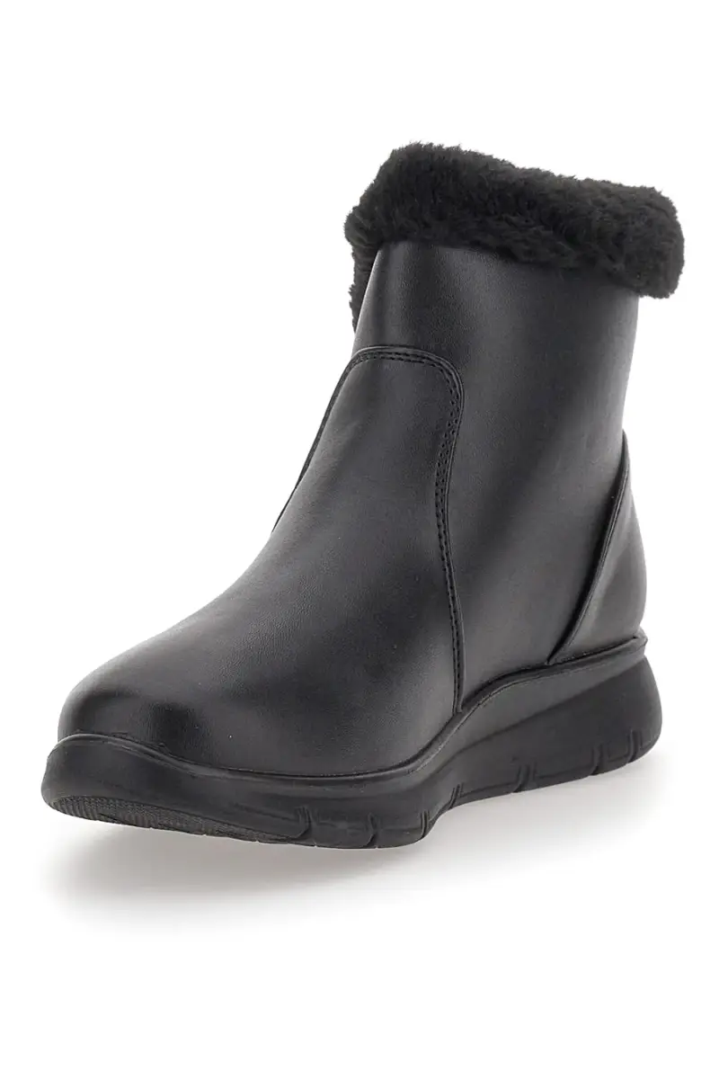 Stivaletti Neri Con Cerniera Cafe Cost 4195 [NERO] miniatura 3