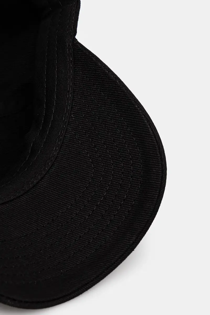 berretto da baseball in cotone colore nero CKNU06102WW0096 miniatura 4