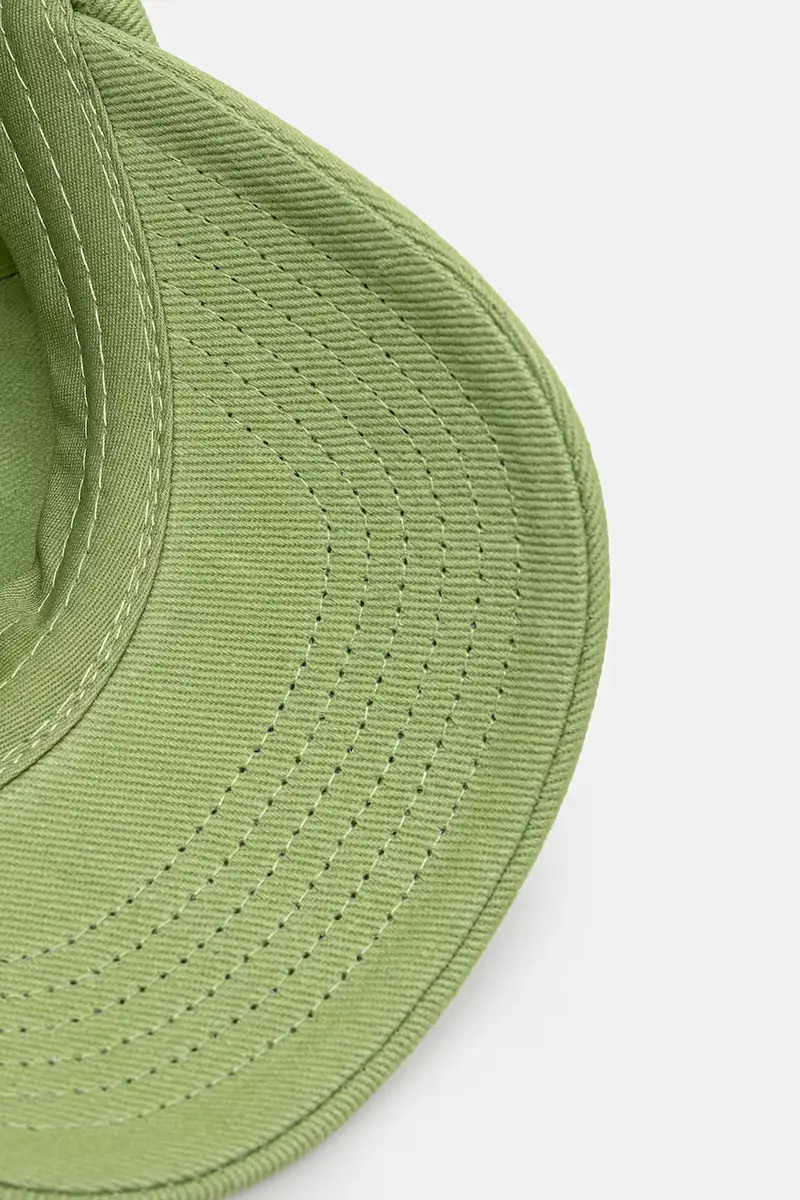 berretto da baseball in cotone colore verde CKNU06102WW0096 miniatura 4