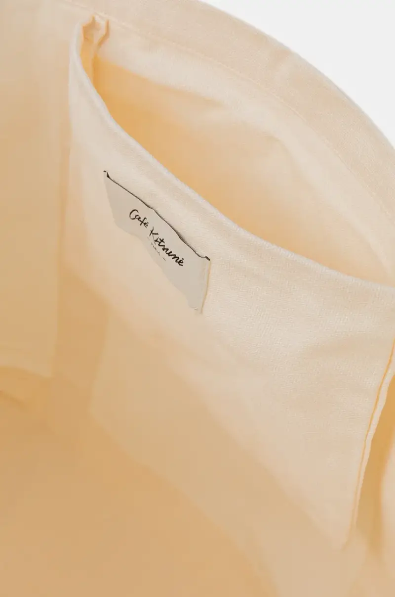 borsa Barista Fox Tote colore beige CKMU05101WW9001 miniatura 5