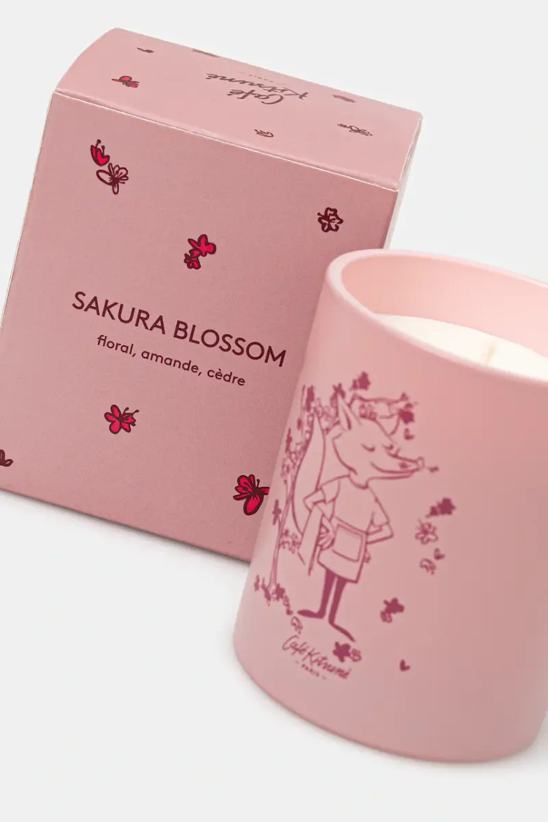 candela profumata Sakura Blossom Candle colore rosa OU08402O0003 miniatura 2