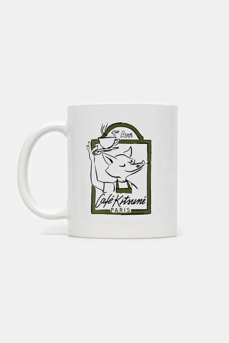 tazza Street Fox Mug colore bianco OU08107O0008