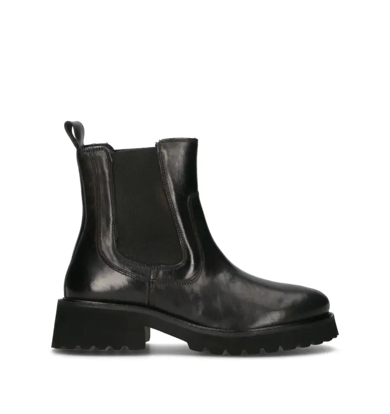 Beatles donna nero in pelle Vario