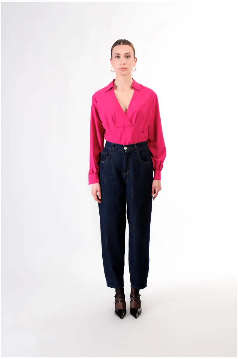 jeans denim cocoon indaco