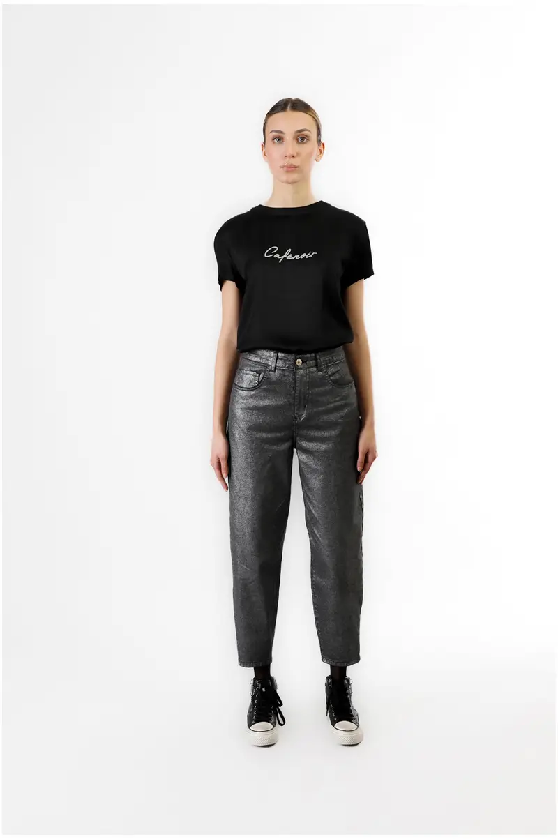 jeans denim laminato cocoon silver