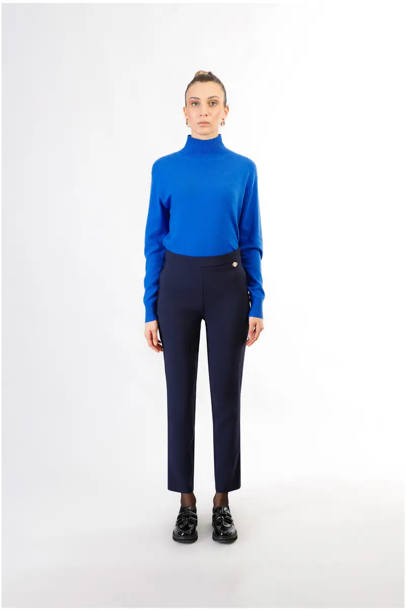 leggings tessuto bistretch navy