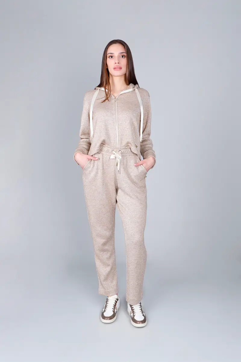 pantaloni jogger mano calda gold