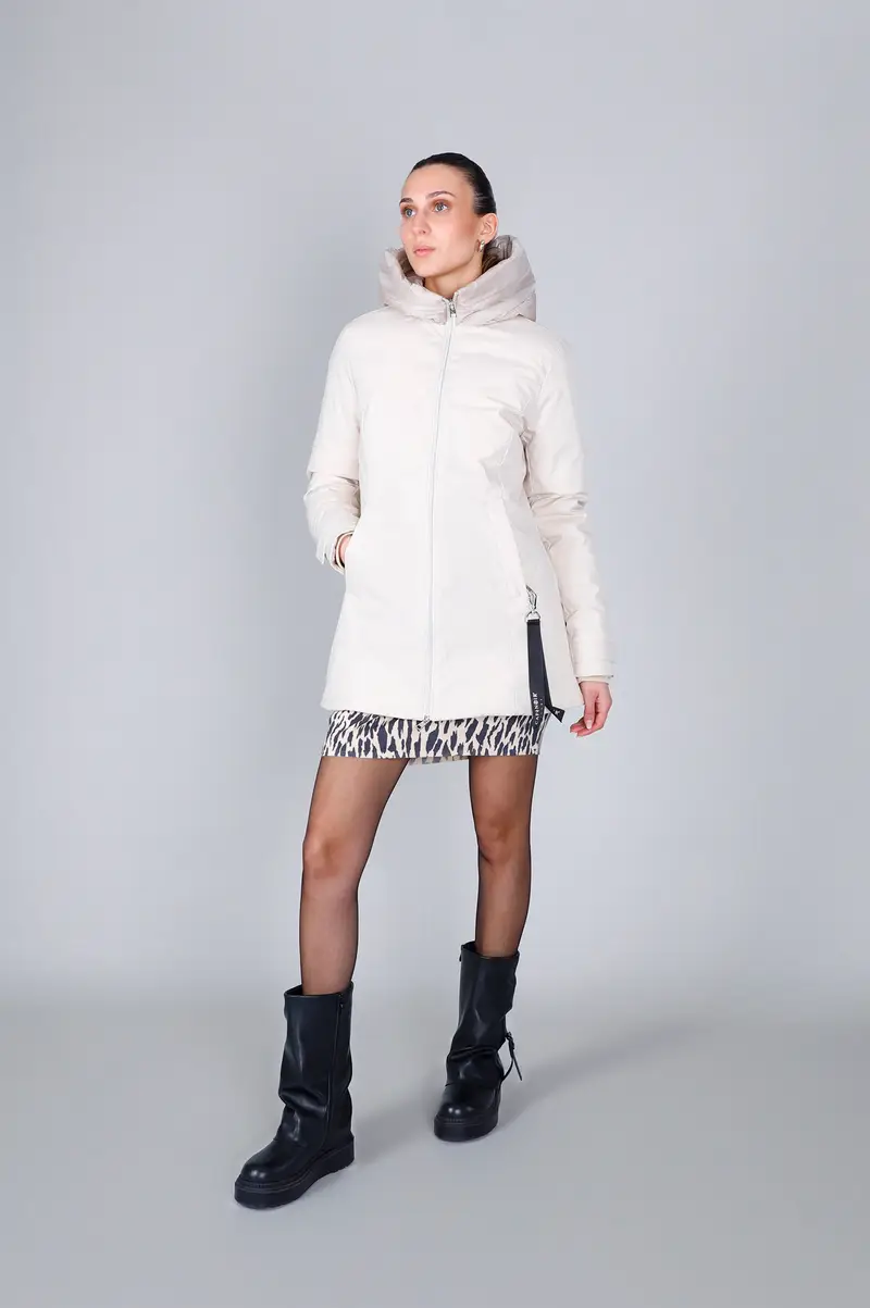 piumino bimateriale avvitato avena