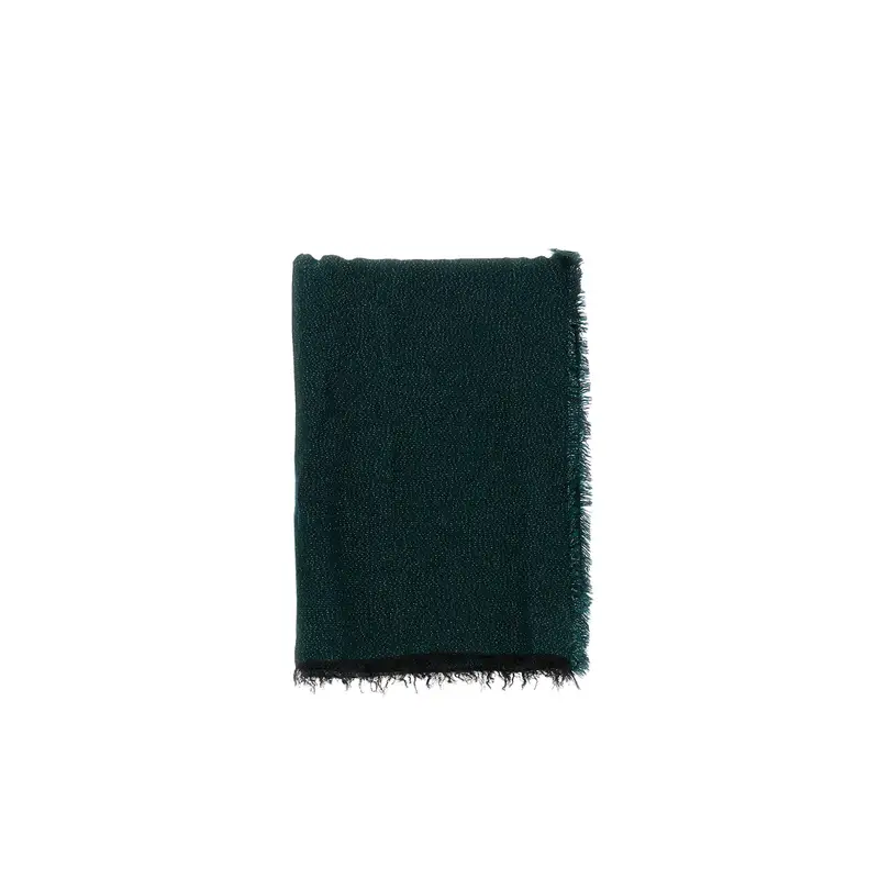 sciarpa con lurex verde