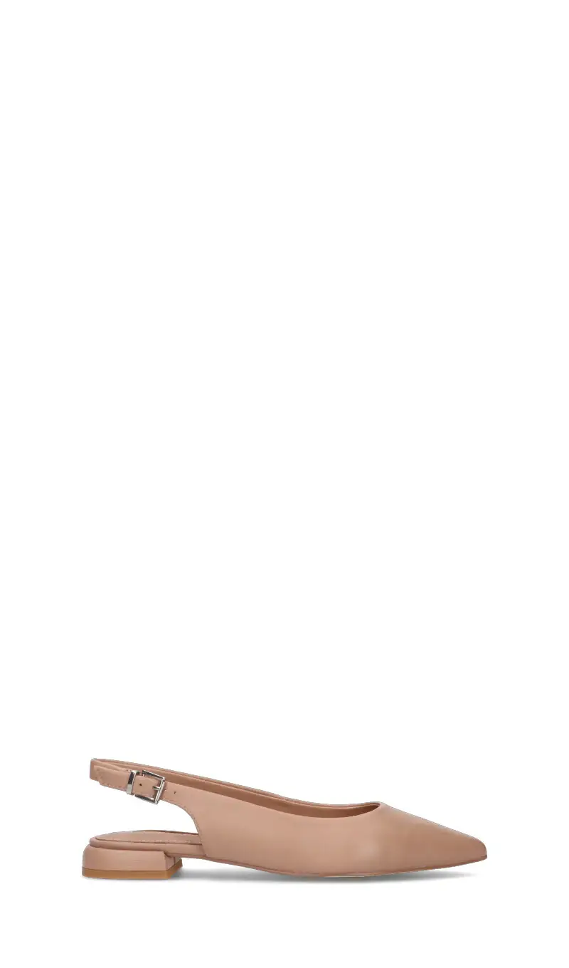 CAFèNOIR Slingback donna nude in pelle Vario