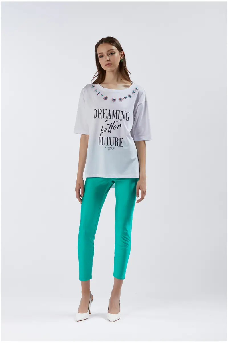 Cafè Noir T-shirt Bianco 3839759