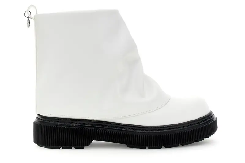 tronchetti con risvolto bianco