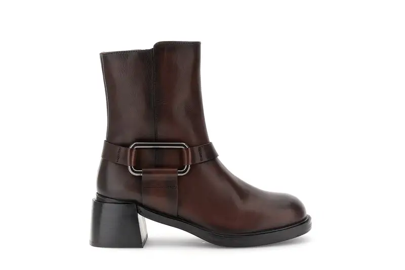 tronchetti in pelle con accessorio t moro