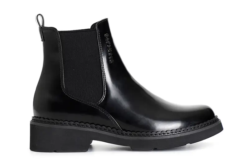 tronchetto da donna con elastico nero