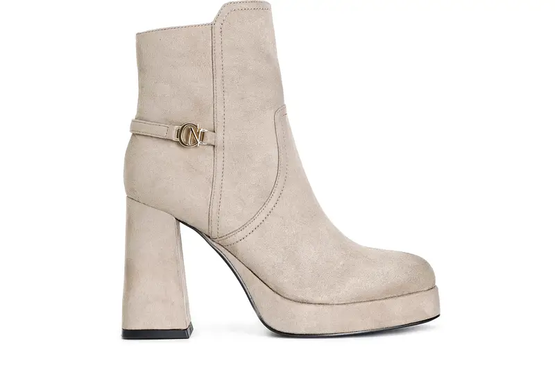 tronchetto da donna in microfibra con accessorio personalizzato visone