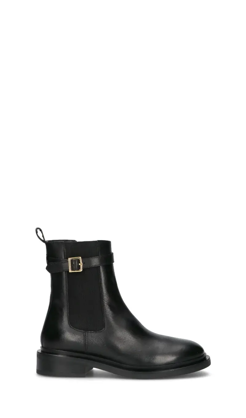 Tronchetto donna nero in pelle Vario