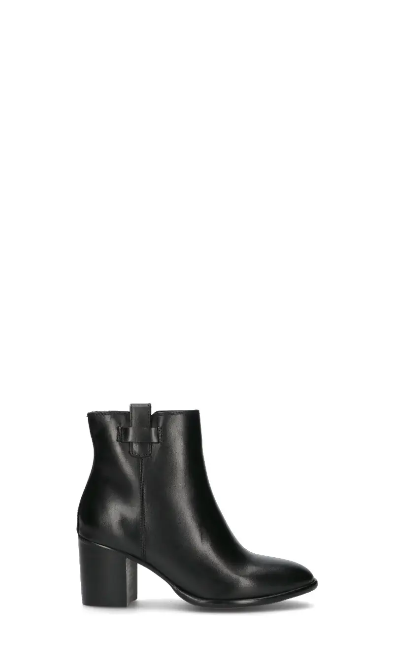 Tronchetto donna nero in pelle Vario