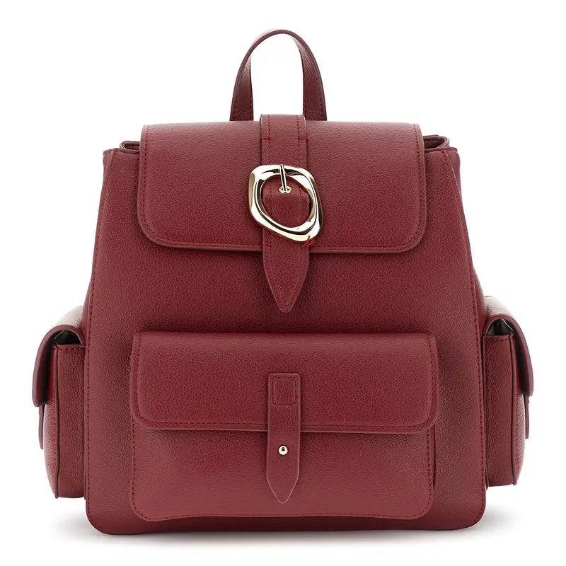 zaino con grana bordeaux