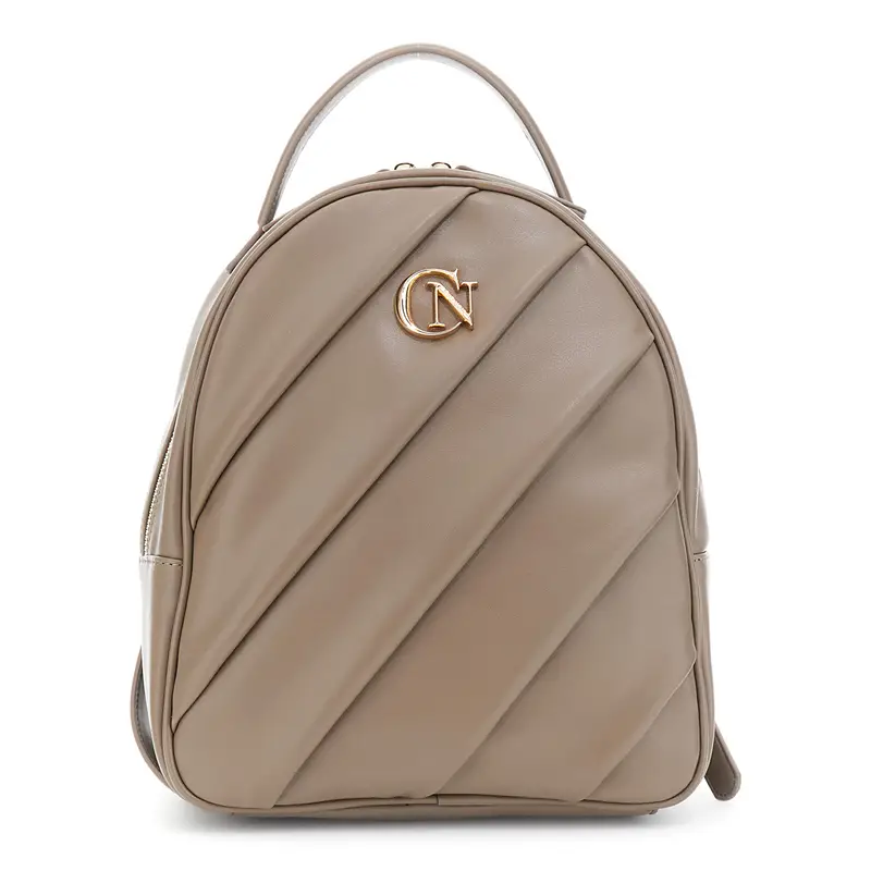 zaino con plissettatura fango