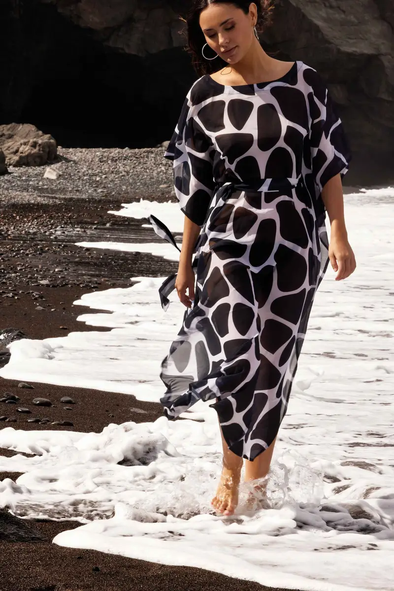 CAFTANO LUNGO AFRICA | Colore: Multi | Taglia: M