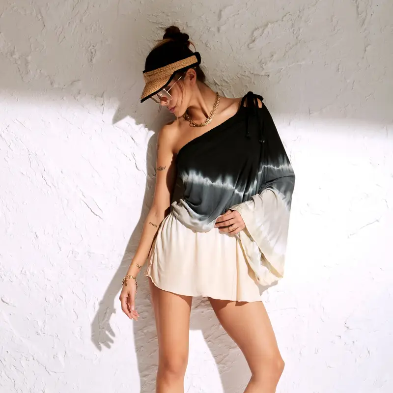 CAFTANO SUNSET | Colore: Nero | Taglia: M