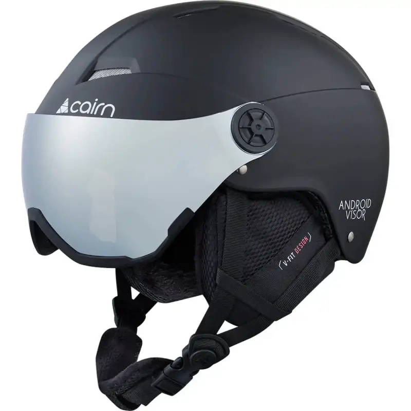 Casco da bici da sci per bambini Cairn Android Visor V-Fit