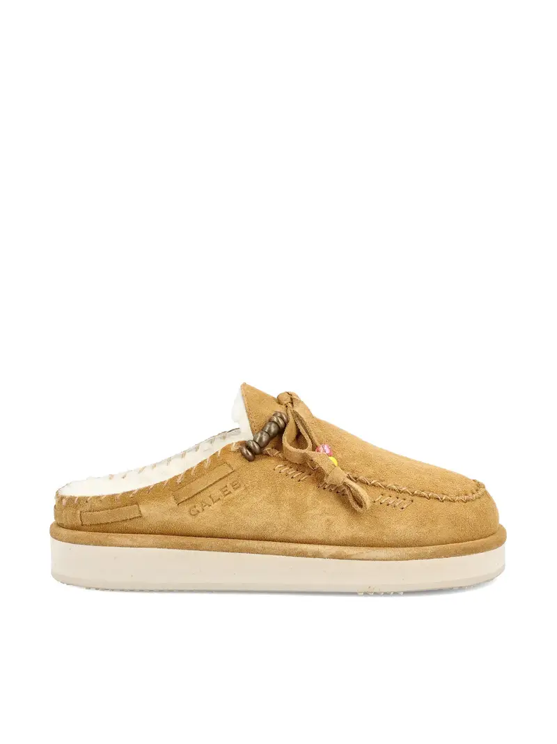 Mules In Pelle BEIGE