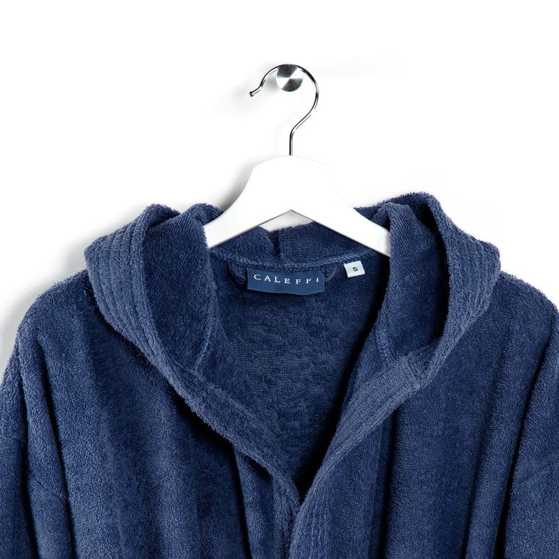 CALEFFI - Accappatoio MINORCA Cotone 400gsm Indigo