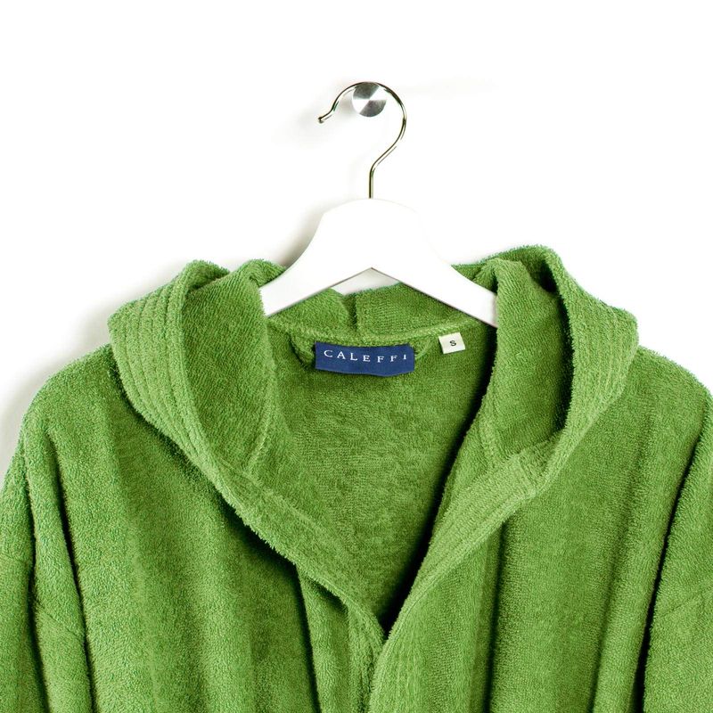 CALEFFI - Accappatoio MINORCA Verde Bambini Cotone