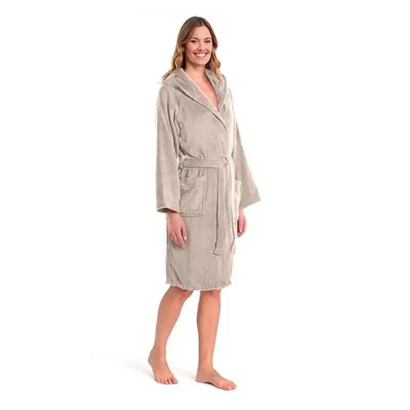 Caleffi - Accappatoio Uomo - Accappatoio Donna in Spugna di Cotone - Accappatoio Uomo Spugna Con Cappuccio -