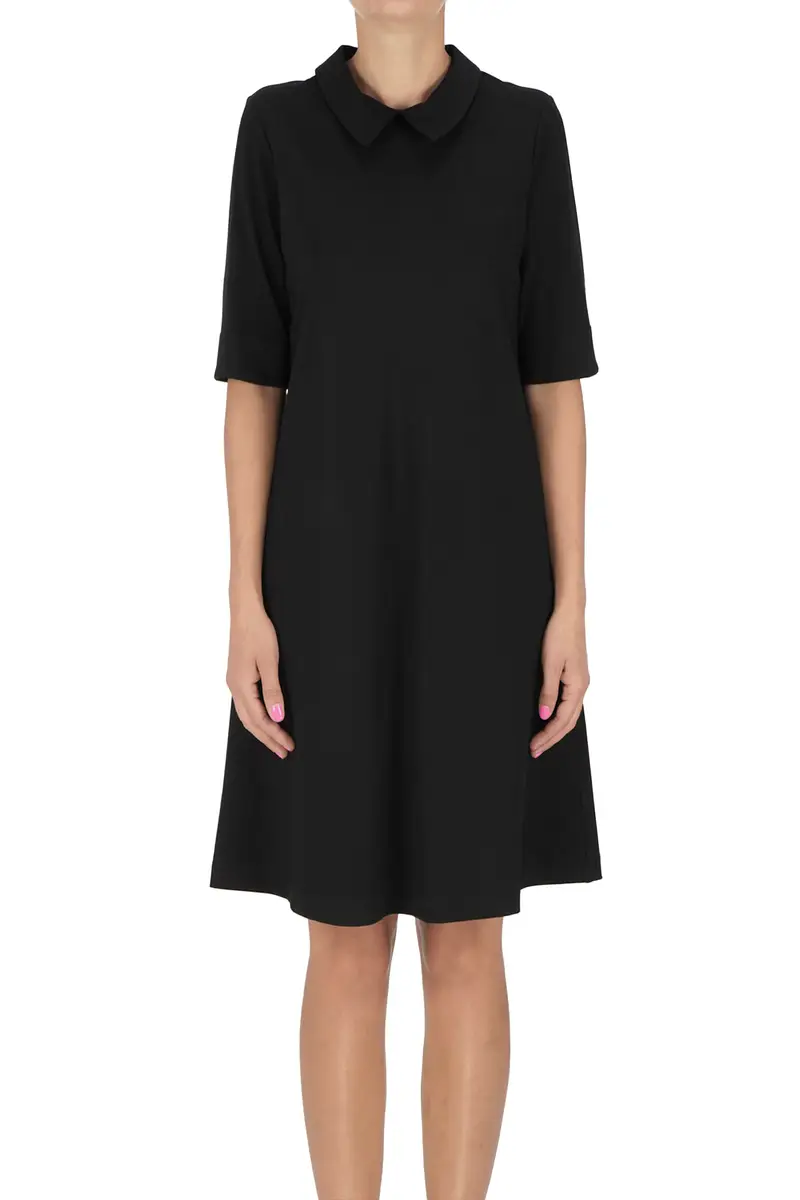 Abito in jersey Nero