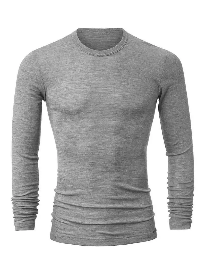 T-shirt manica lunga Grigio
