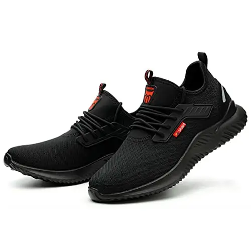 Calish Scarpe Antinfortunistiche Uomo Donna Scarpe da Lavoro con Punta in Acciaio Leggere Comode Scarpe Sicurezza miniatura 2