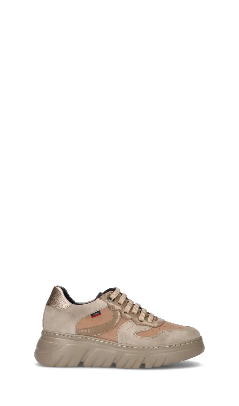 Callaghan Sneakers donna beige in pelle scamosciata