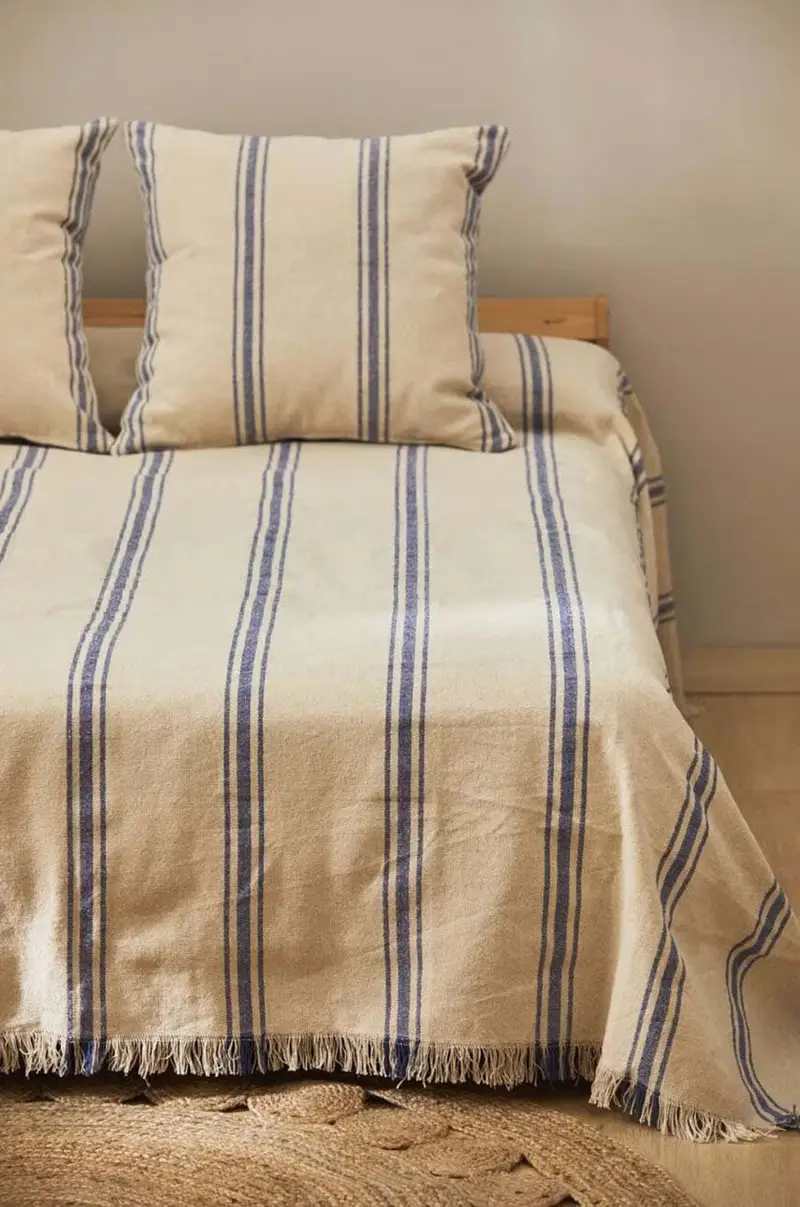 copriletto in cotone Bari 240 x 260 cm Multicolore miniatura 4