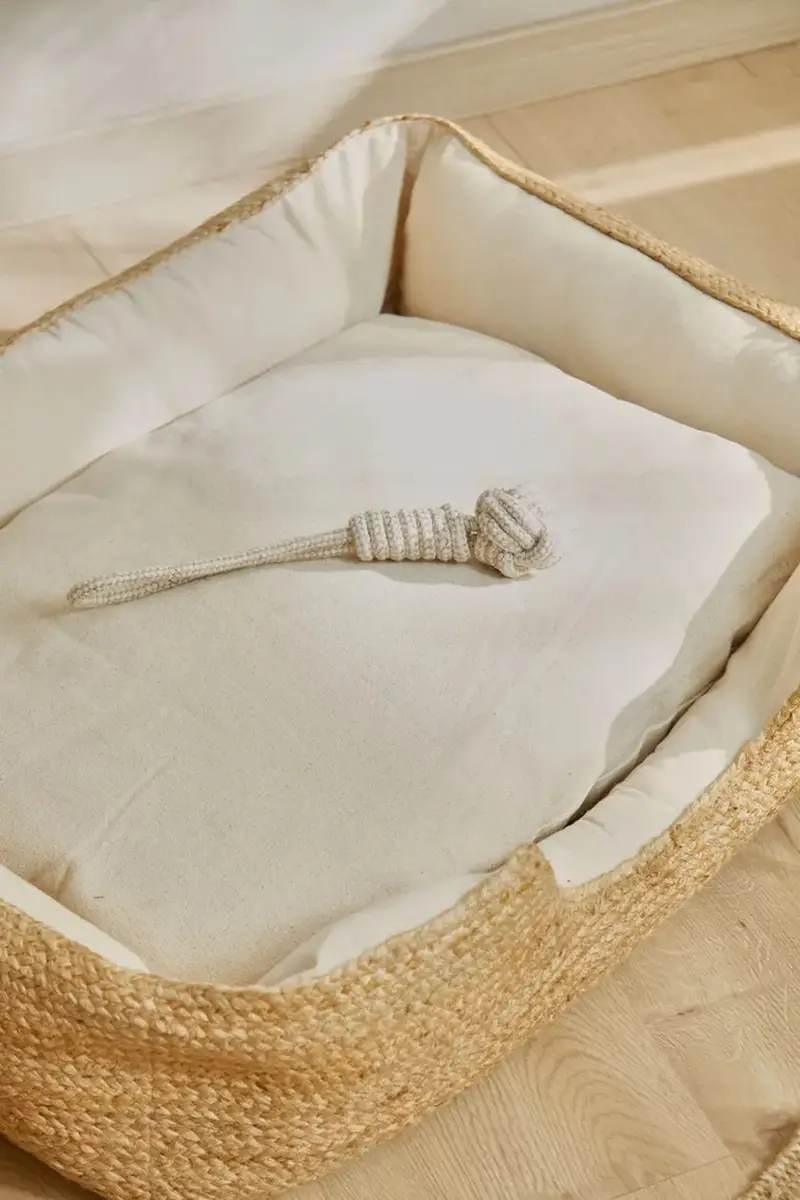 cuccia per animali 70x50x30 cm Beige miniatura 4