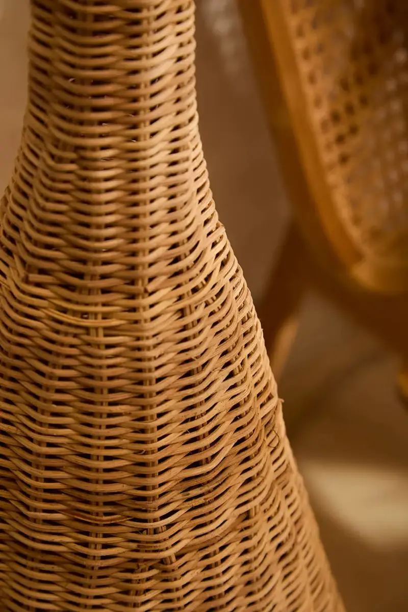 paralume per lampada da terra Salakot 31 x 120 cm Beige miniatura 5