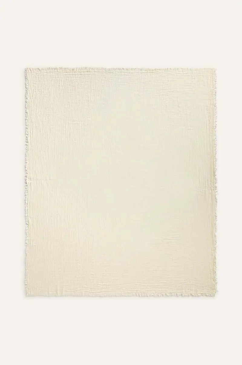 tovaglia in cotone Layer 160 x 250 cm Beige miniatura 2