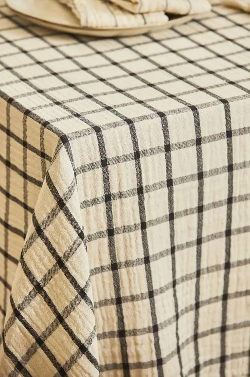 tovaglia in cotone Piazze 160 x 200 cm Multicolore miniatura 4