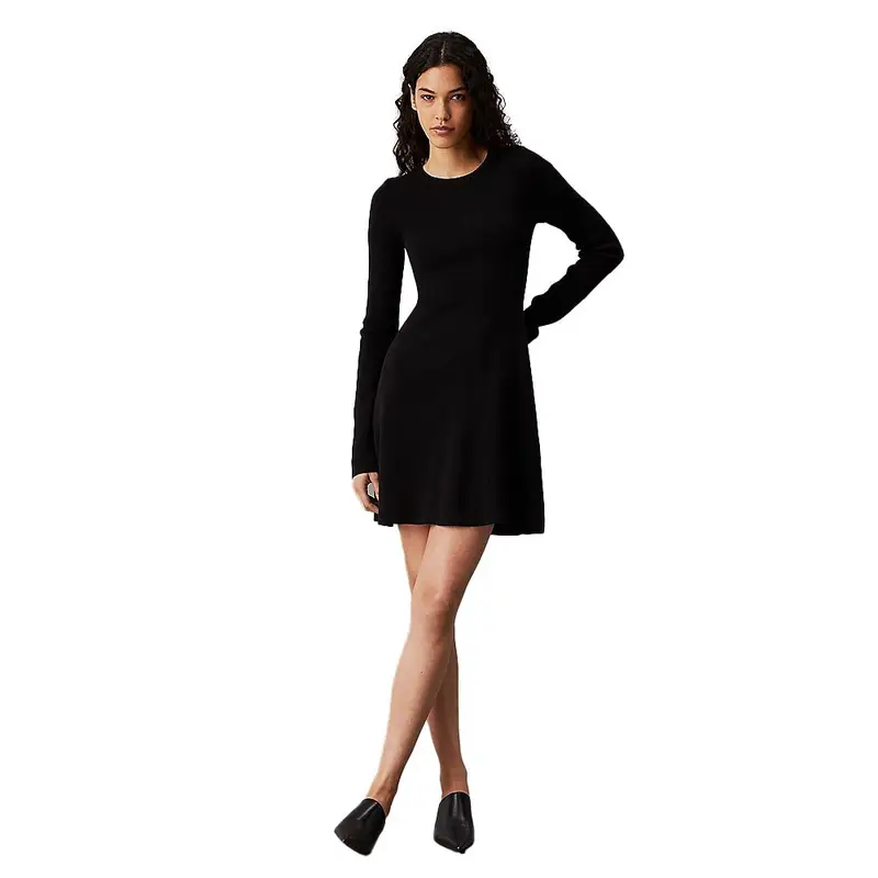 Abito Giro Nero Donna XS