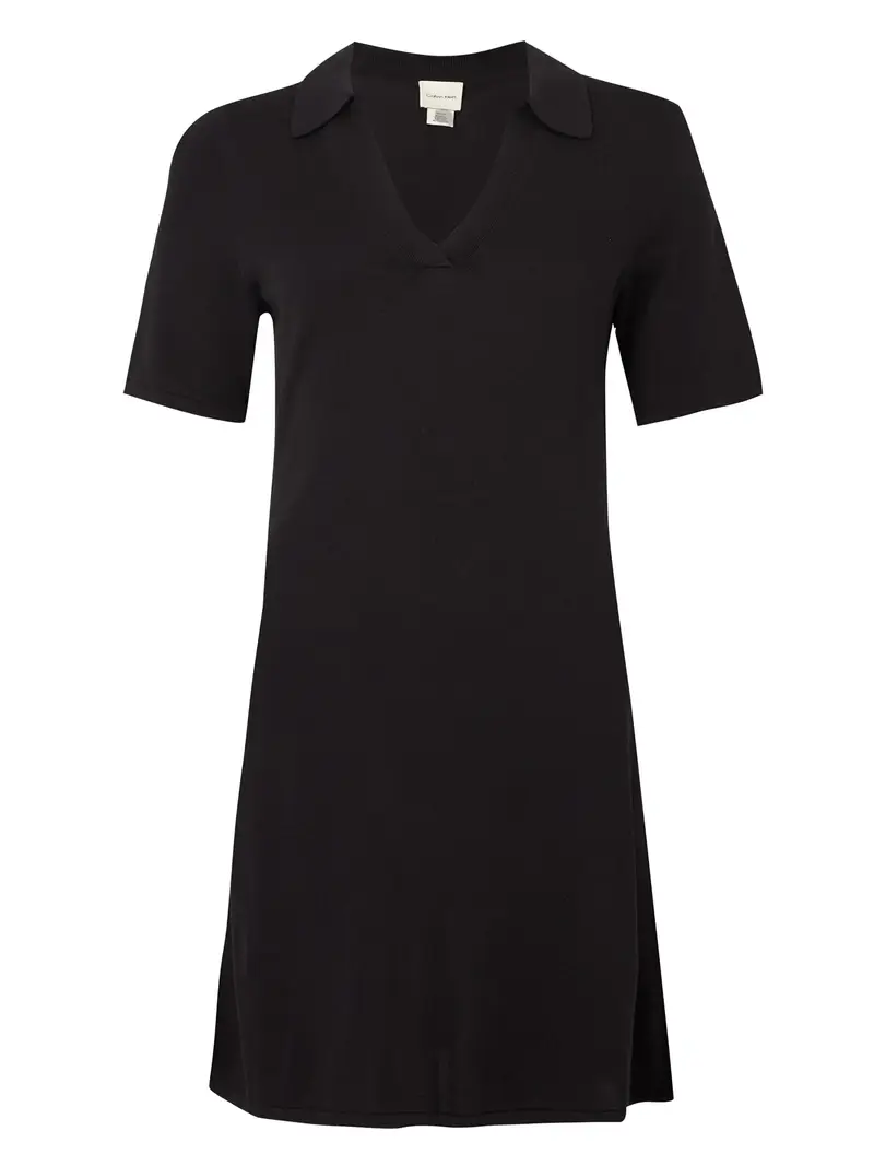 Abito in maglia nero