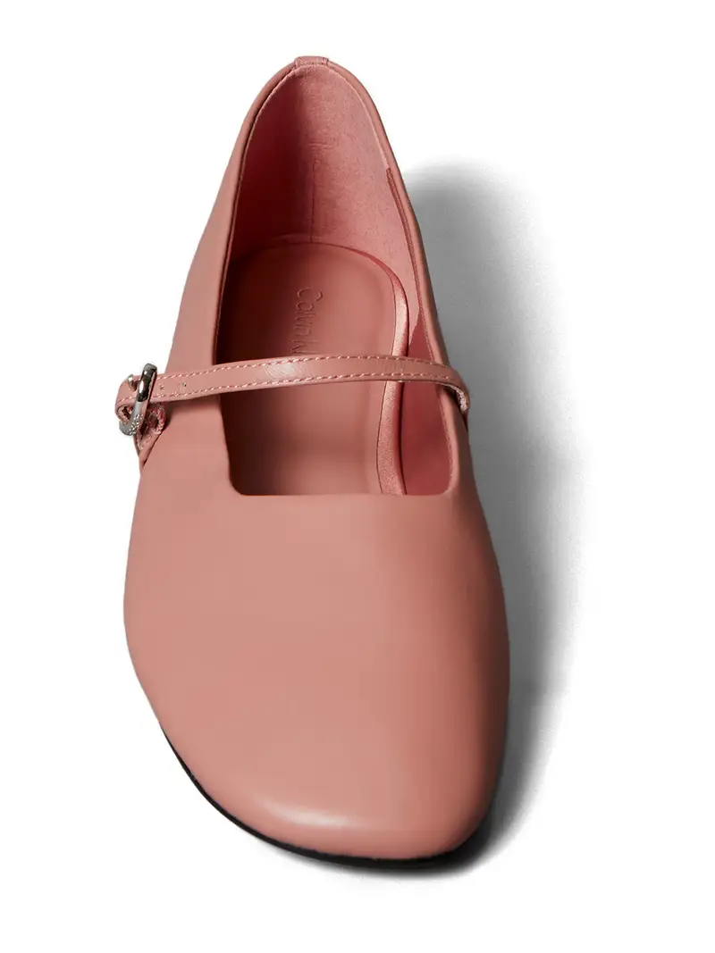 Ballerina con cinturino rosa antico miniatura 3