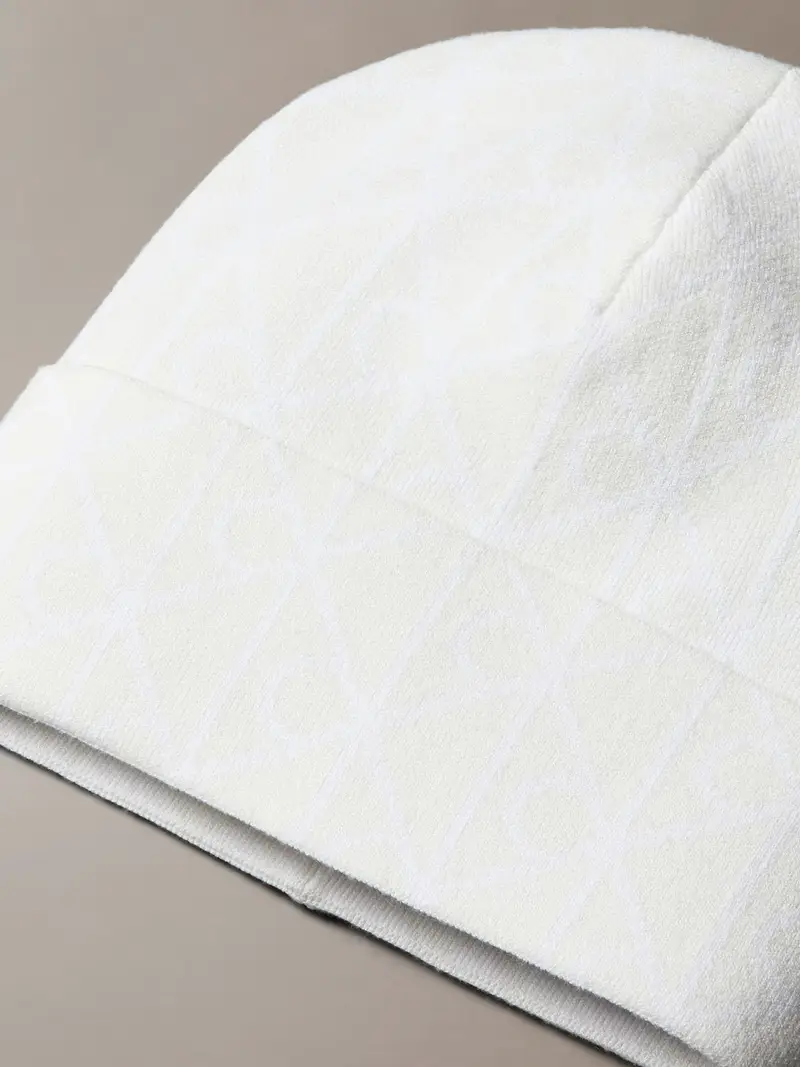 Berretto avorio / bianco miniatura 3