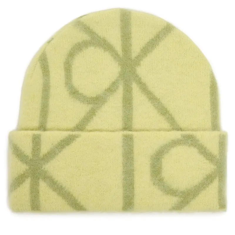 Berretto Calvin Klein Emblem Aop Brushed LV04D8071G Verde