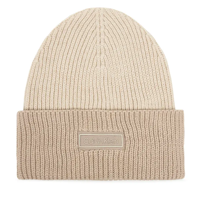 Berretto Calvin Klein LV04D8029G Écru Écru