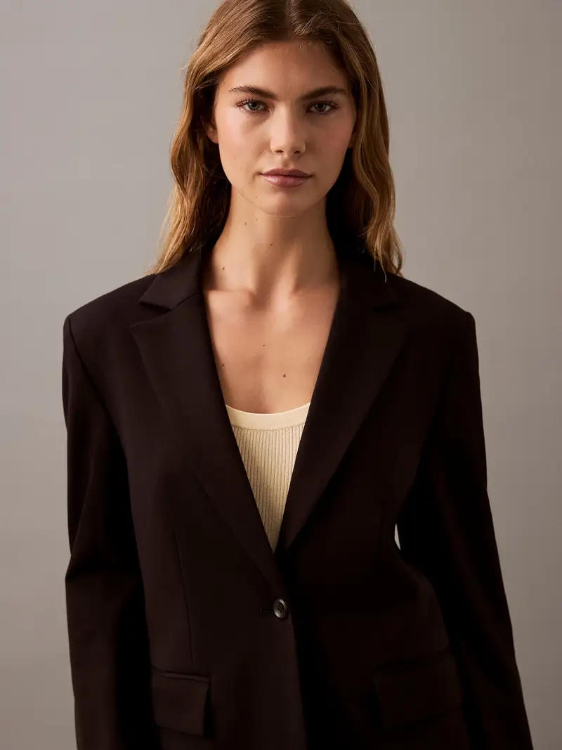 Calvin Klein Blazer Nero 2043819 miniatura 2