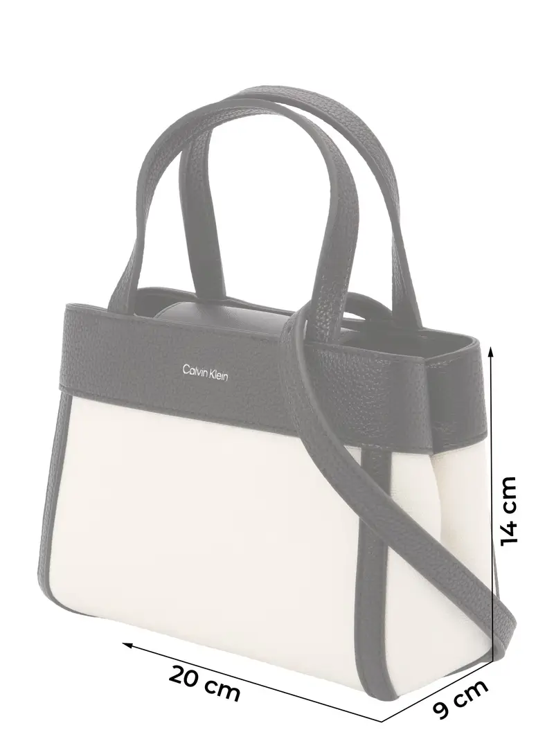 Calvin Klein Borsa a mano Nero 4181454 miniatura 2