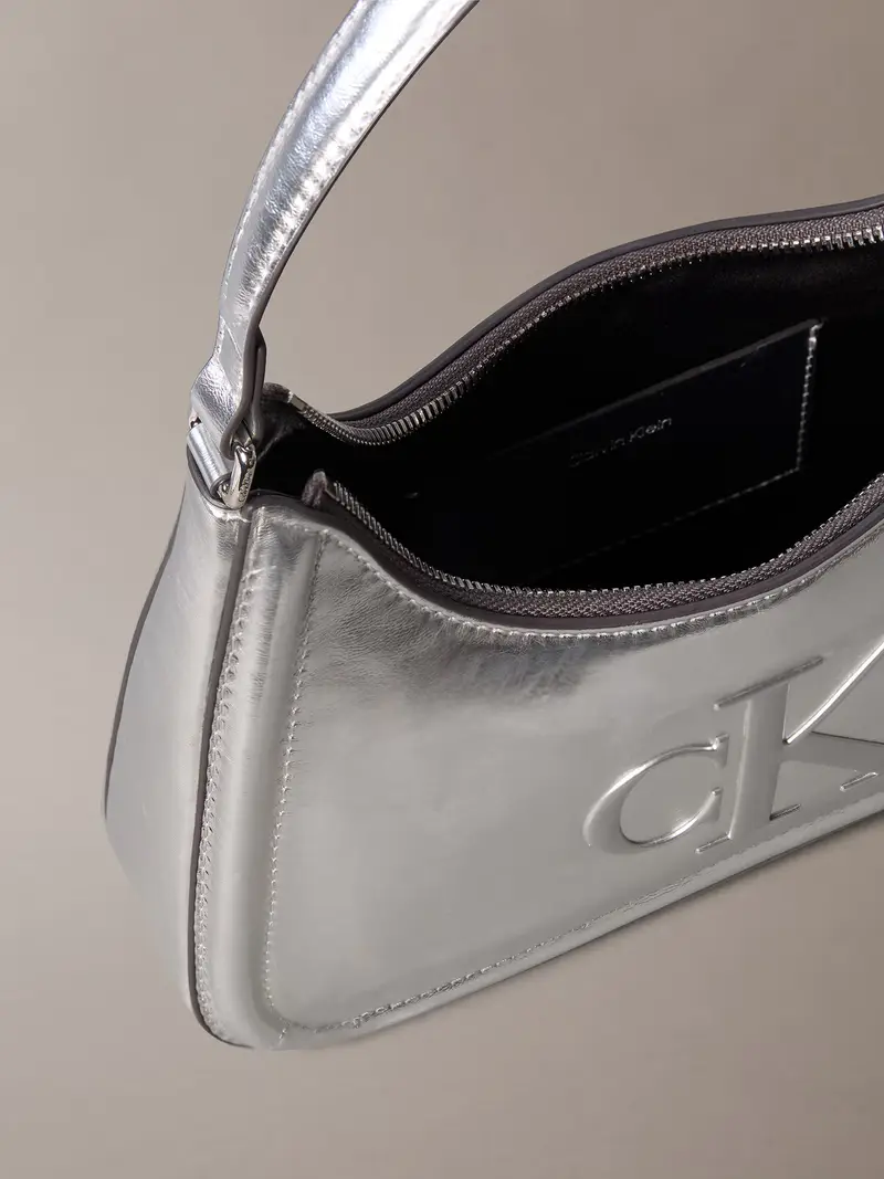 Calvin Klein Borsa a spalla Argento 3251234 miniatura 2